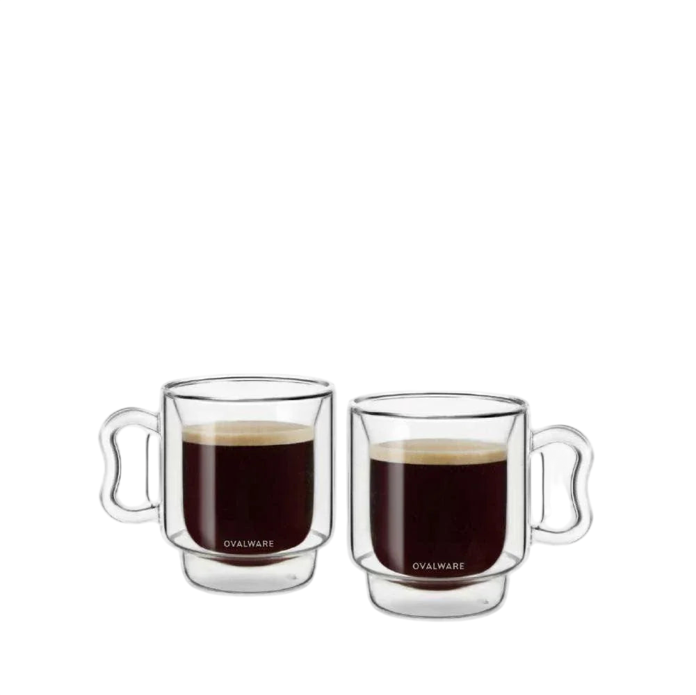 Double Wall Espresso Cups - 120ml/4oz