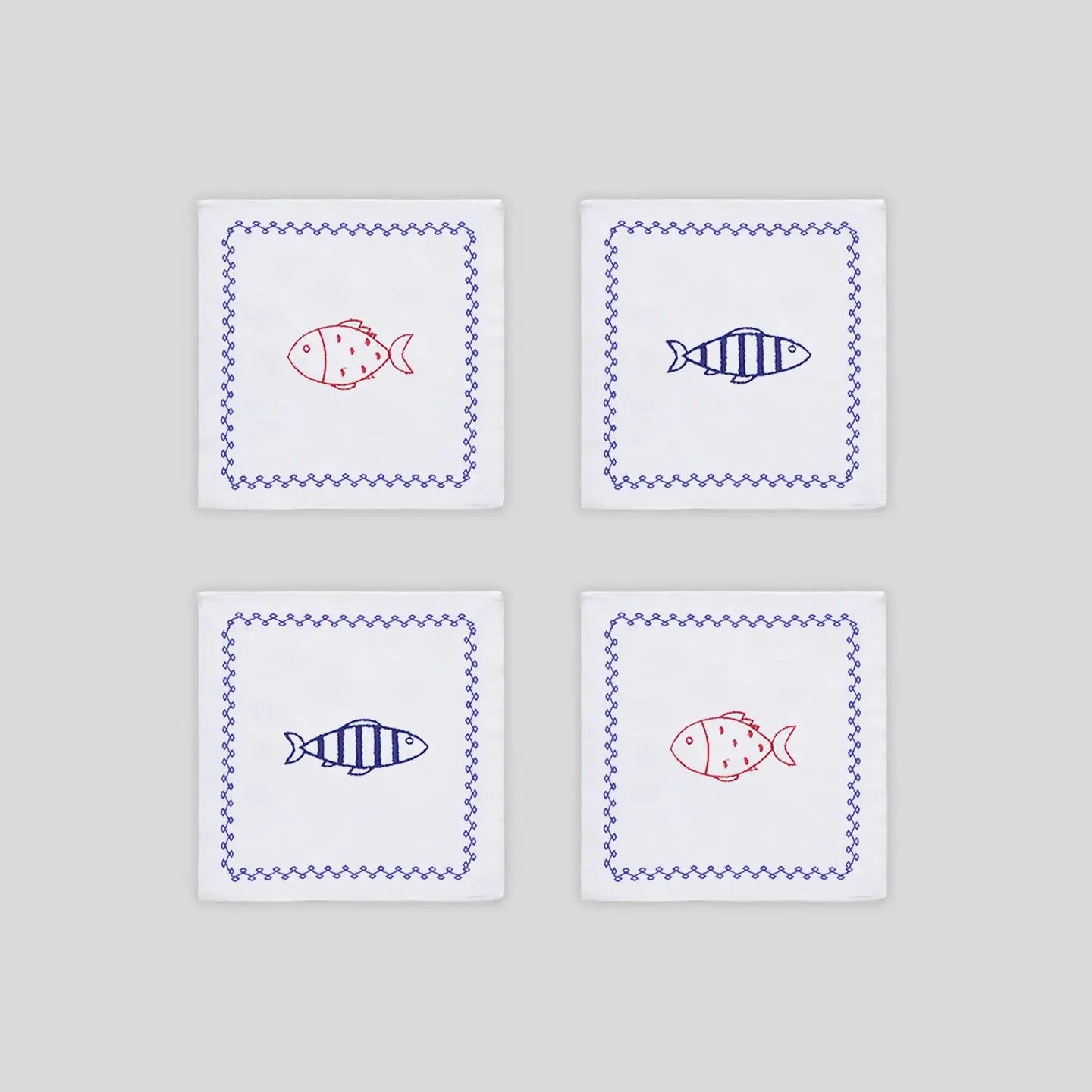 Fish Coasters (Set of 4)
