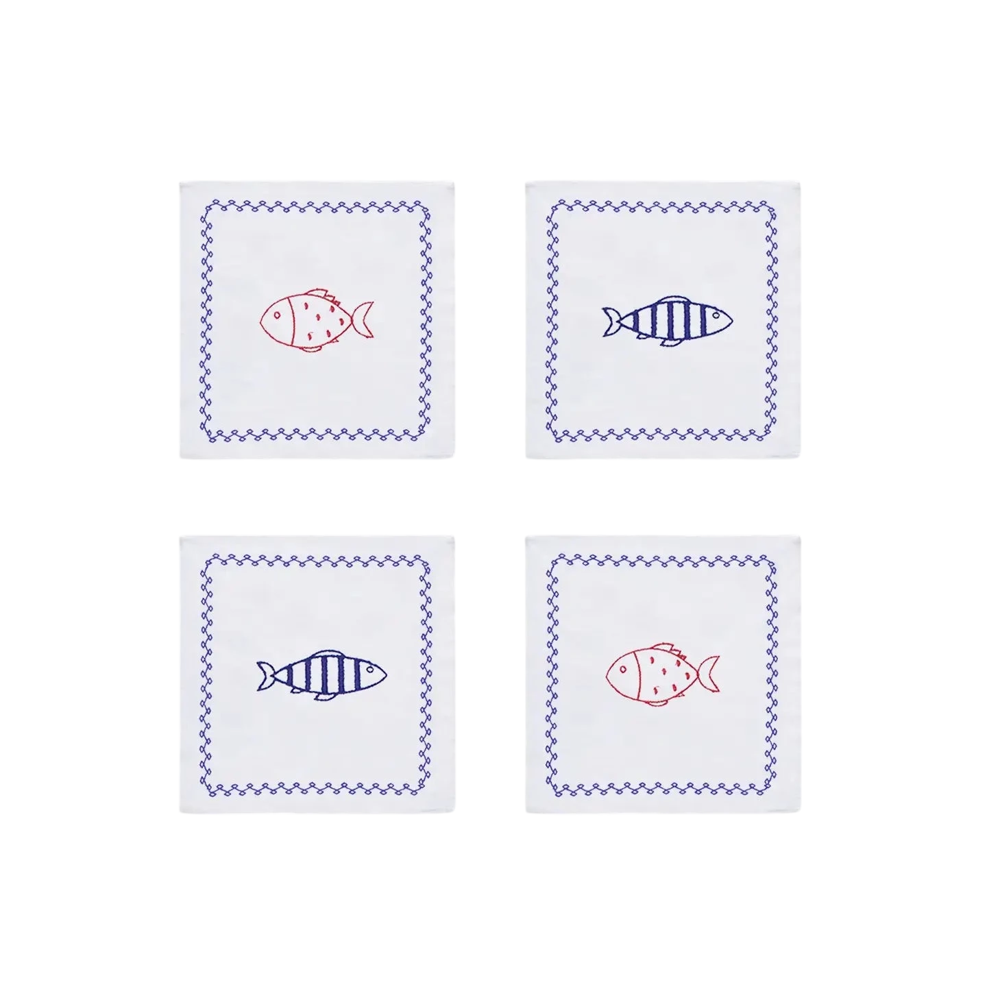 Fish Coasters (Set of 4)