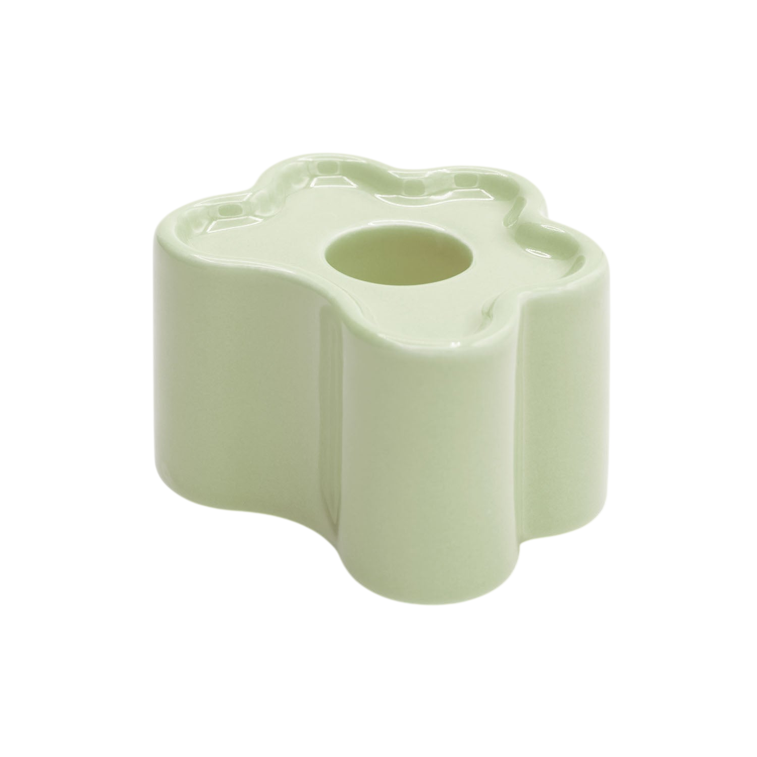 OCTAEVO Flora Candle Holder Small - Mint