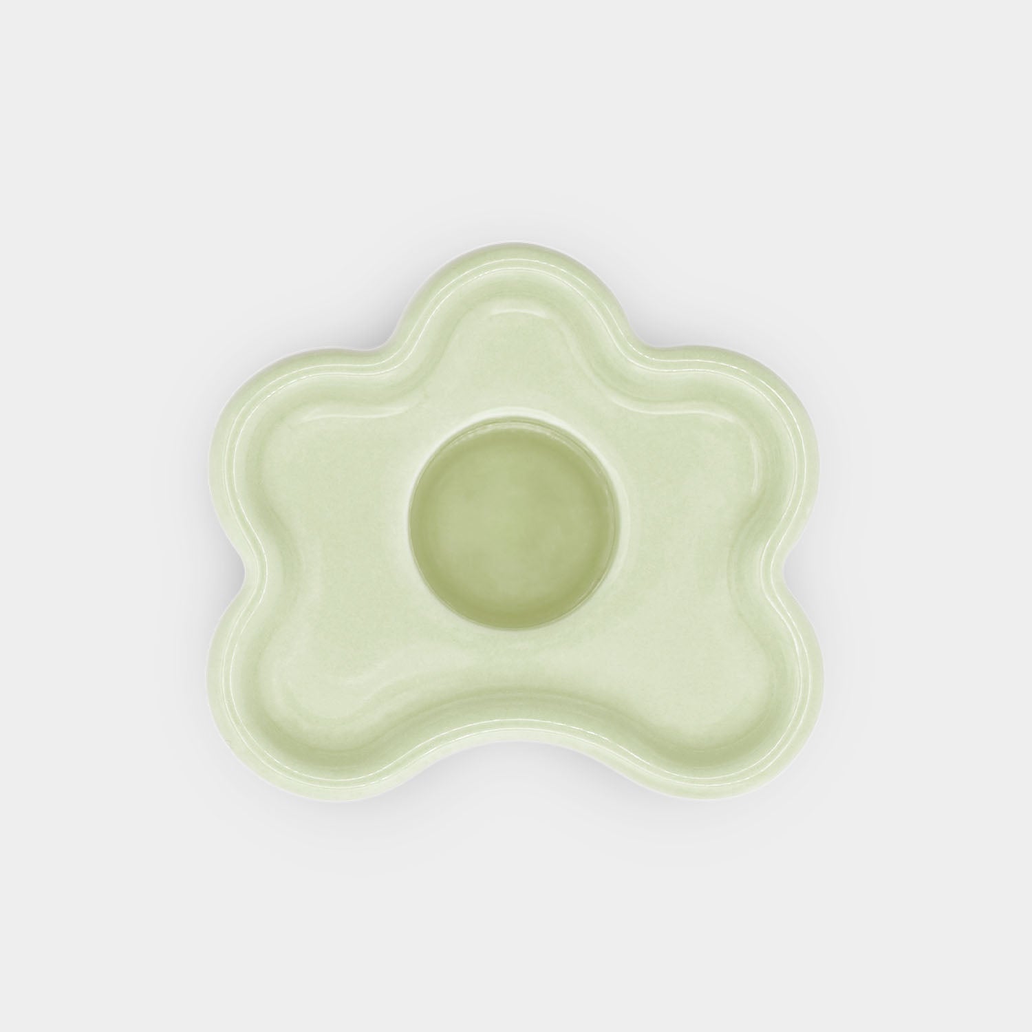 OCTAEVO Flora Candle Holder Small - Mint