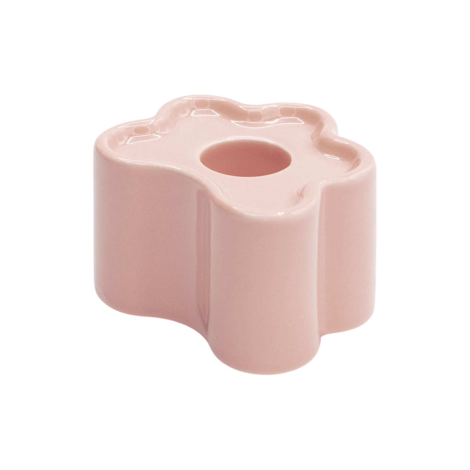 OCTAEVO Flora Candle Holder Small - Pink