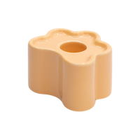 OCTAEVO Flora Candle Holder Small - Orange