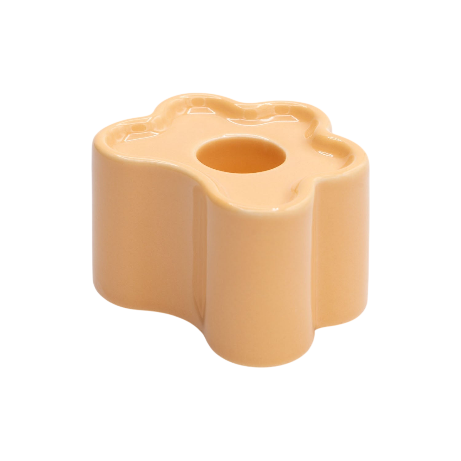 OCTAEVO Flora Candle Holder Small - Orange