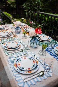 Floral Porcelain Salad Plate (Set of 4)