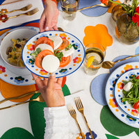 Floral Porcelain Salad Plate (Set of 4)