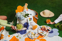 Floral Porcelain Salad Plate (Set of 4)