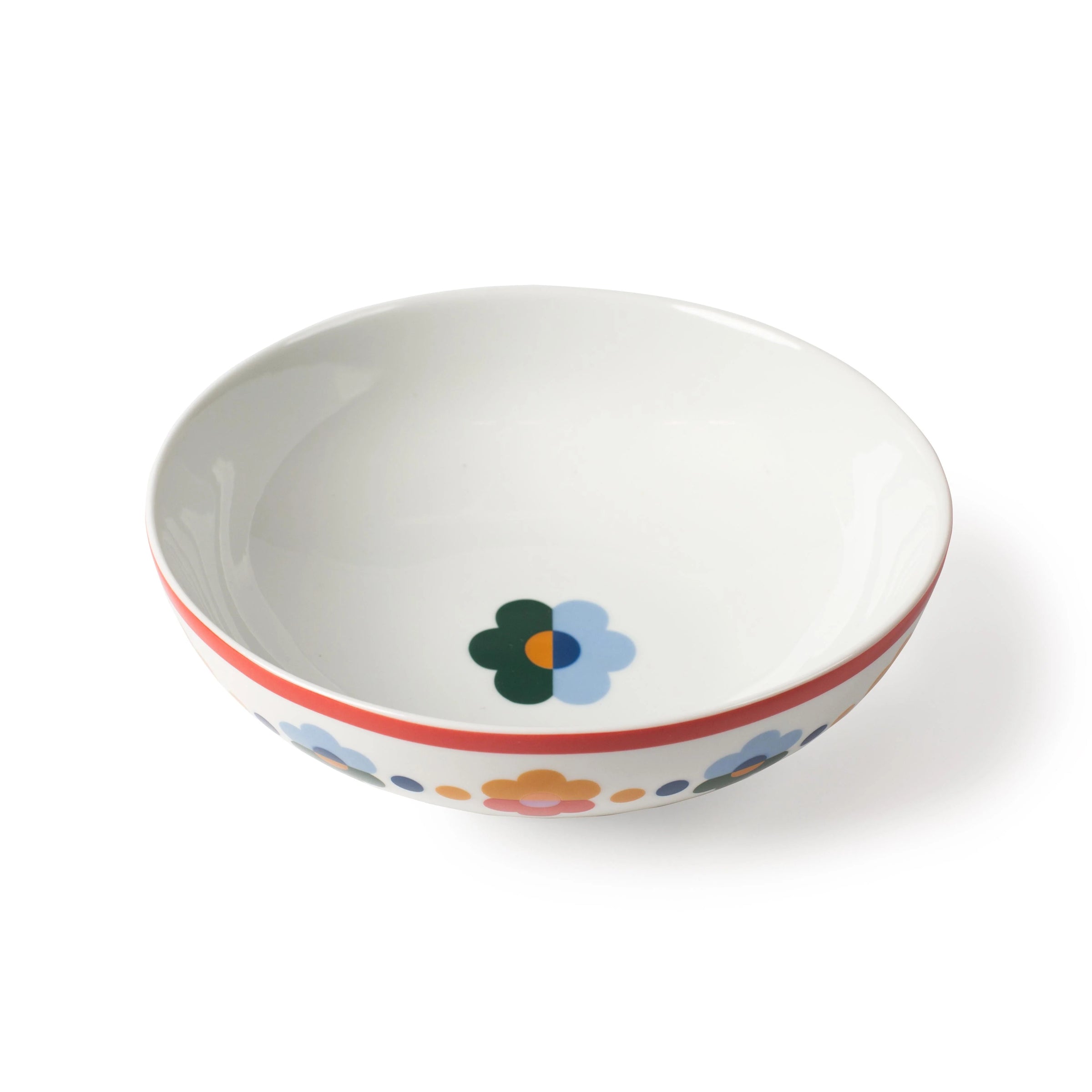 Floral Porcelain Bowls (Set of 4)
