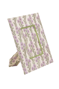 Large Wall Picture Frame in Forget Me Not Purple, 5" x 7"