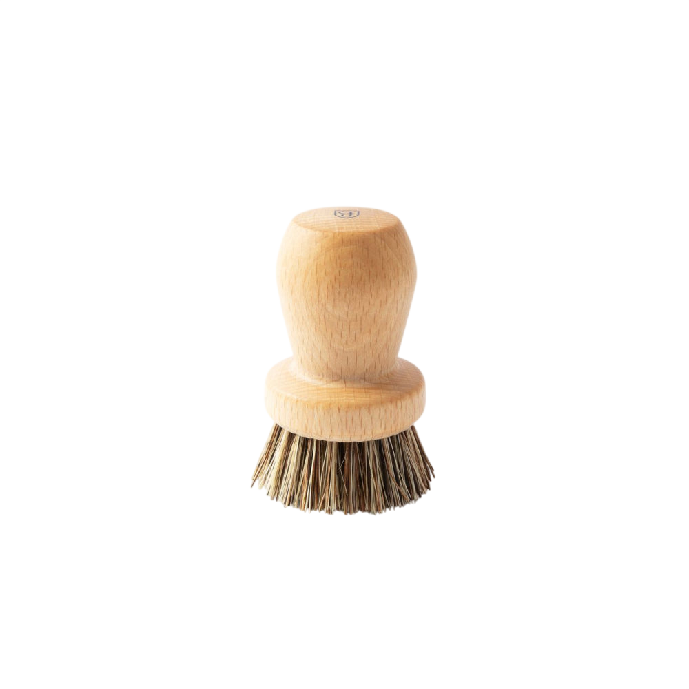 Natural Fiber Cleaning Brush