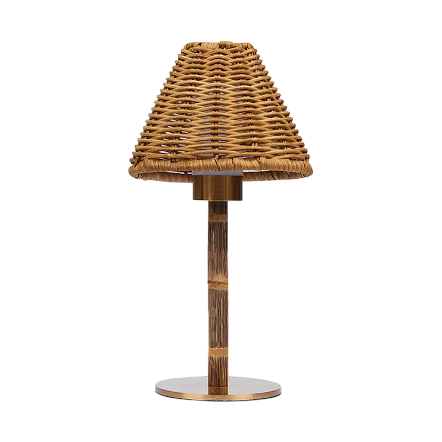 Francis Short Bamboo Lamp