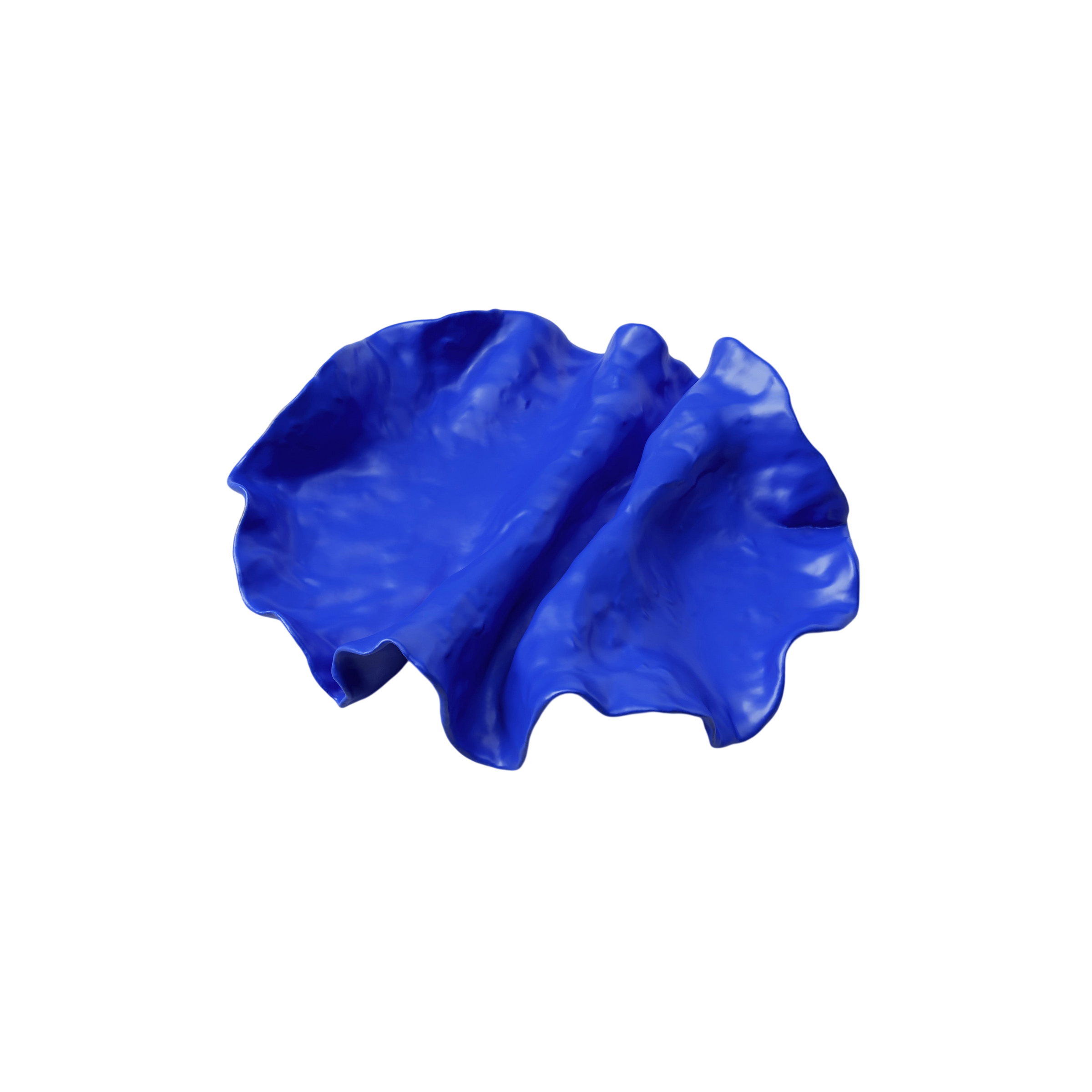 Frida Blue Porcelain Decorative Plate