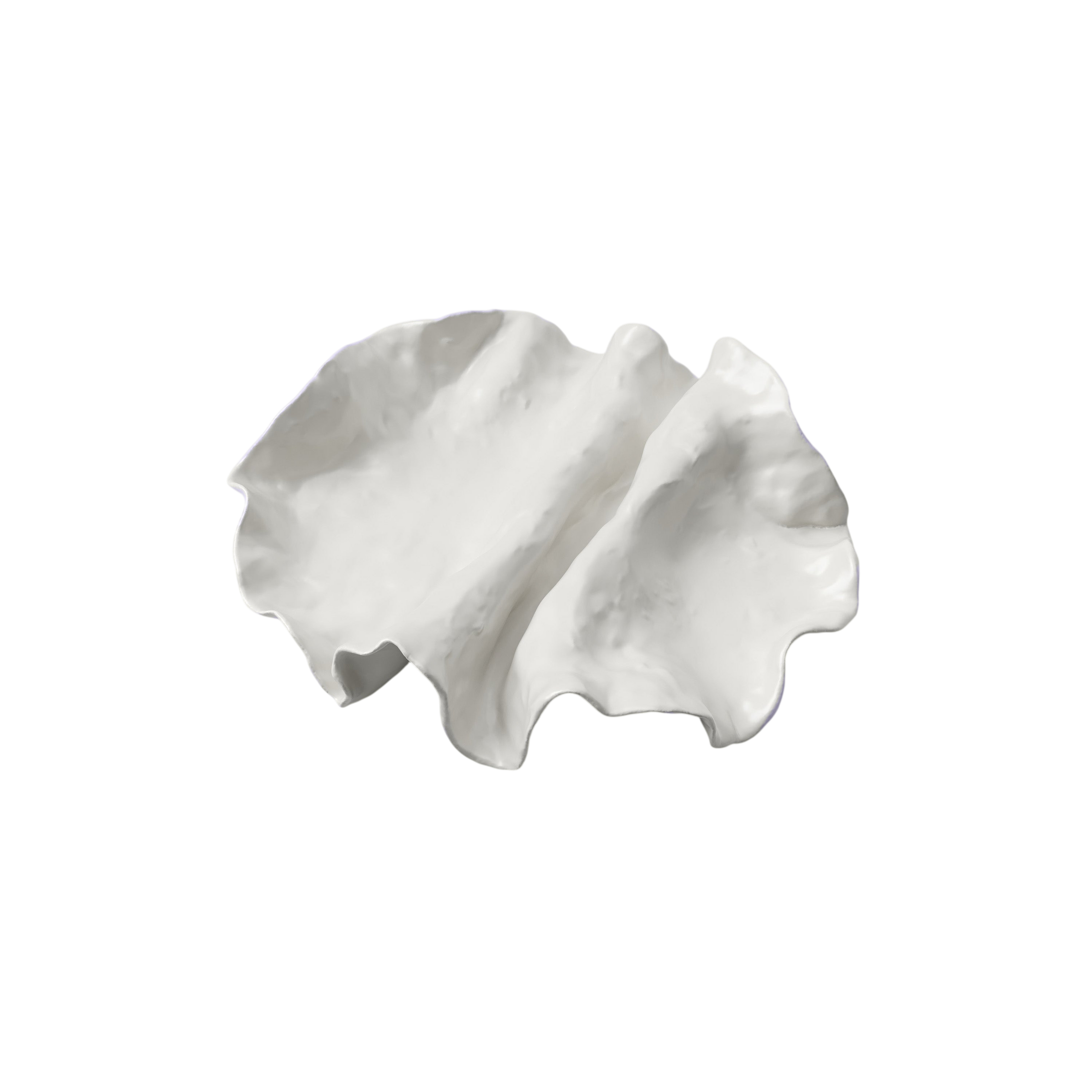 Frida White Porcelain Decorative Plate