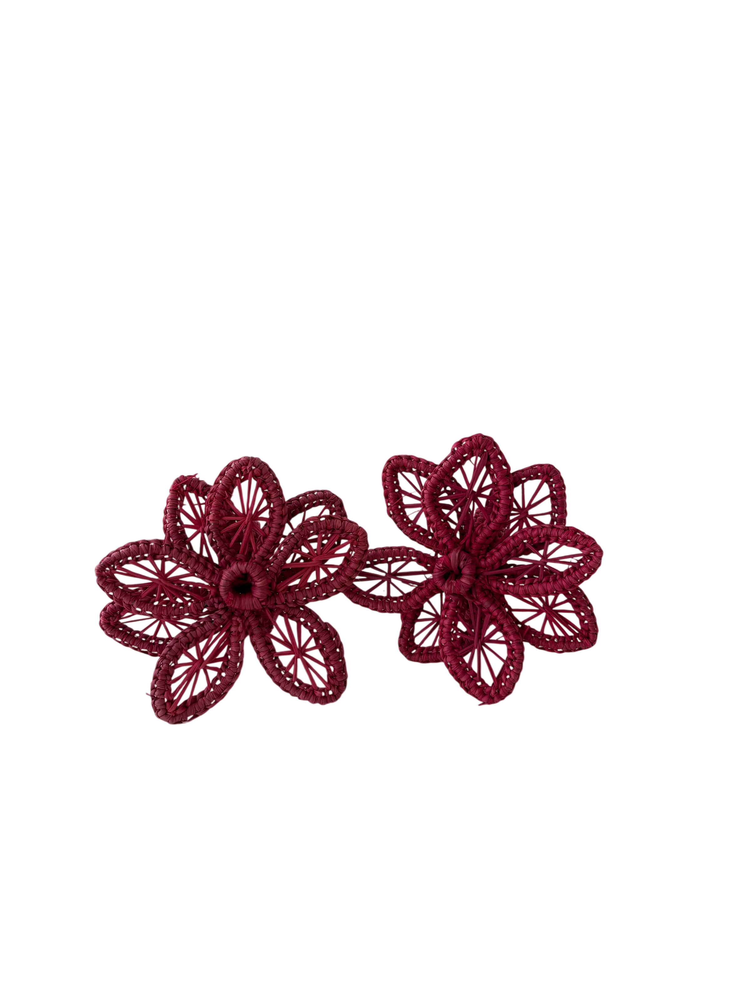 Fuchsia  Flower Napkin Ring (Set of 4)