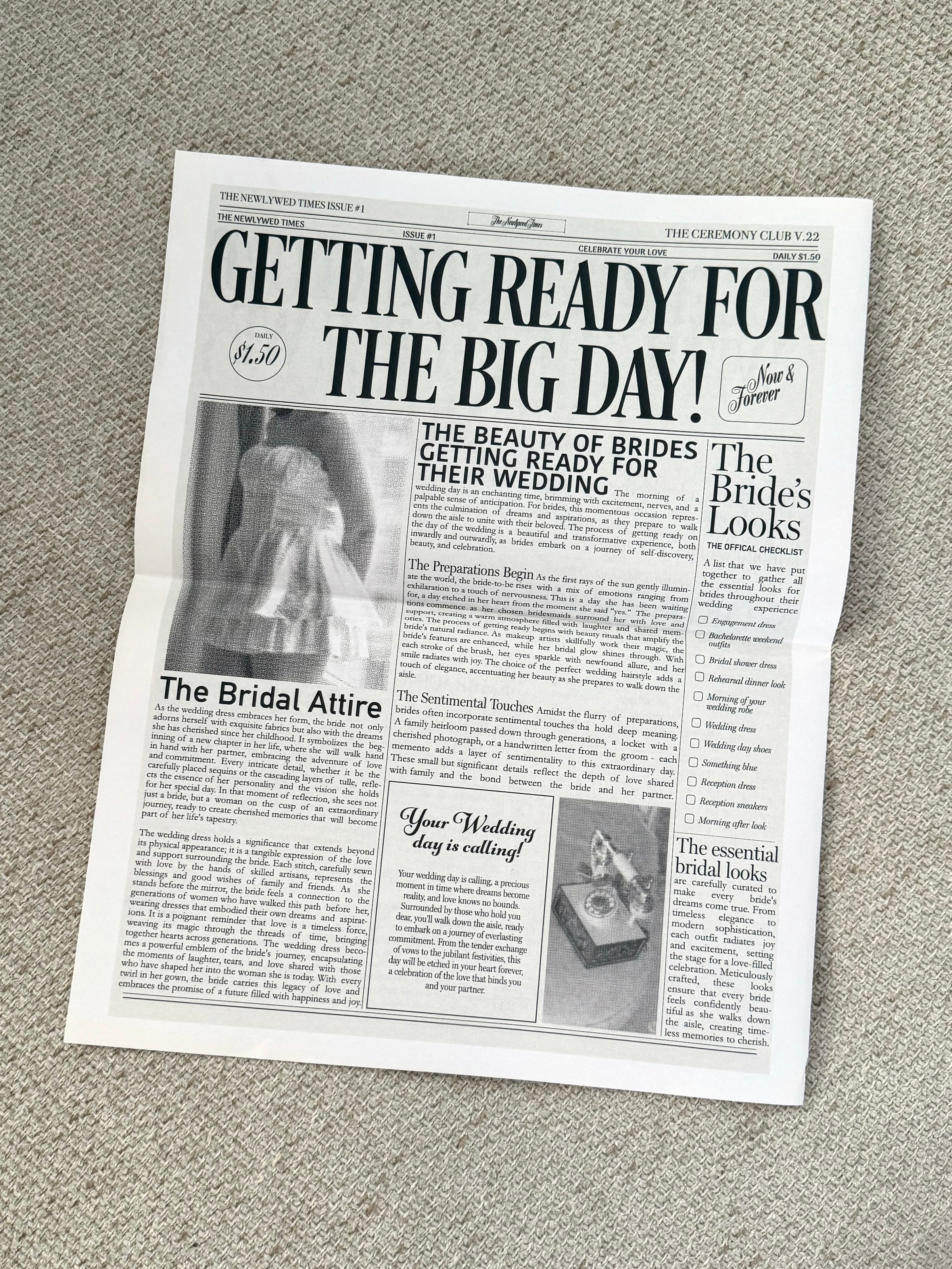 The Newspaper Prop bundle