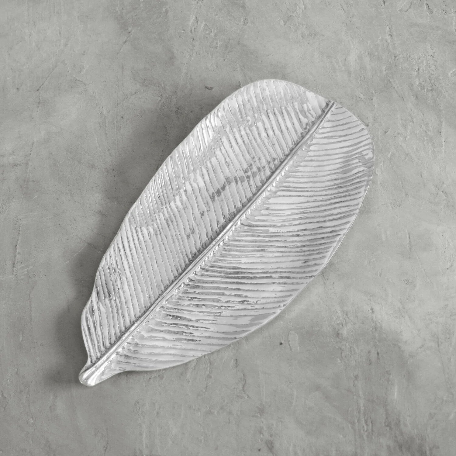 Garden Jungle Leaf Large Platter
