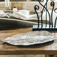 Garden Jungle Leaf Large Platter