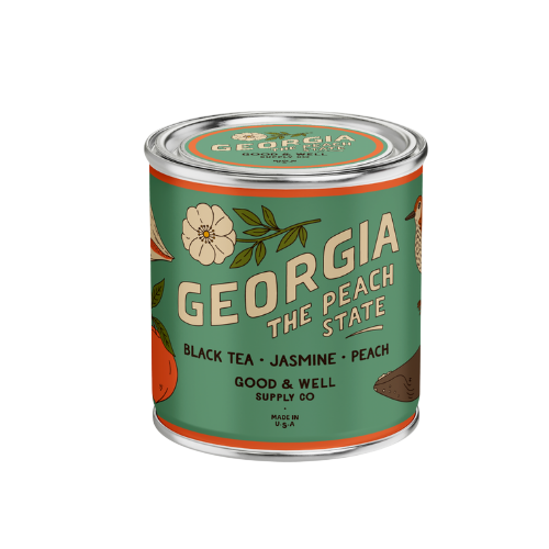 Georgia State Candle