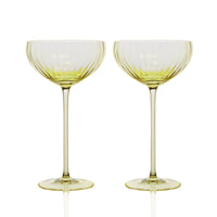 Quinn Coupe Glasses, Set of 2