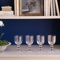 French Swirl Wine Glass (Set of 4)