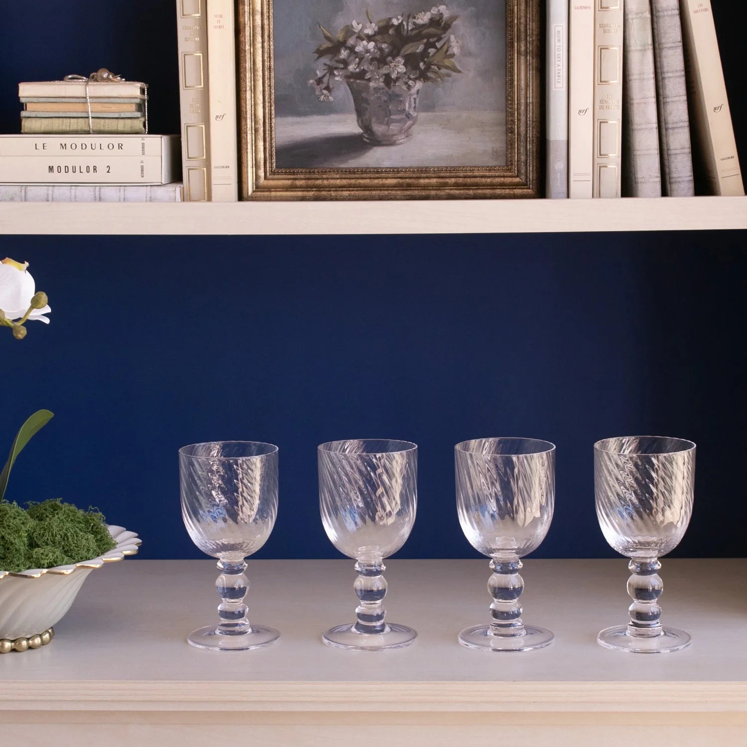 French Swirl Wine Glass (Set of 4)