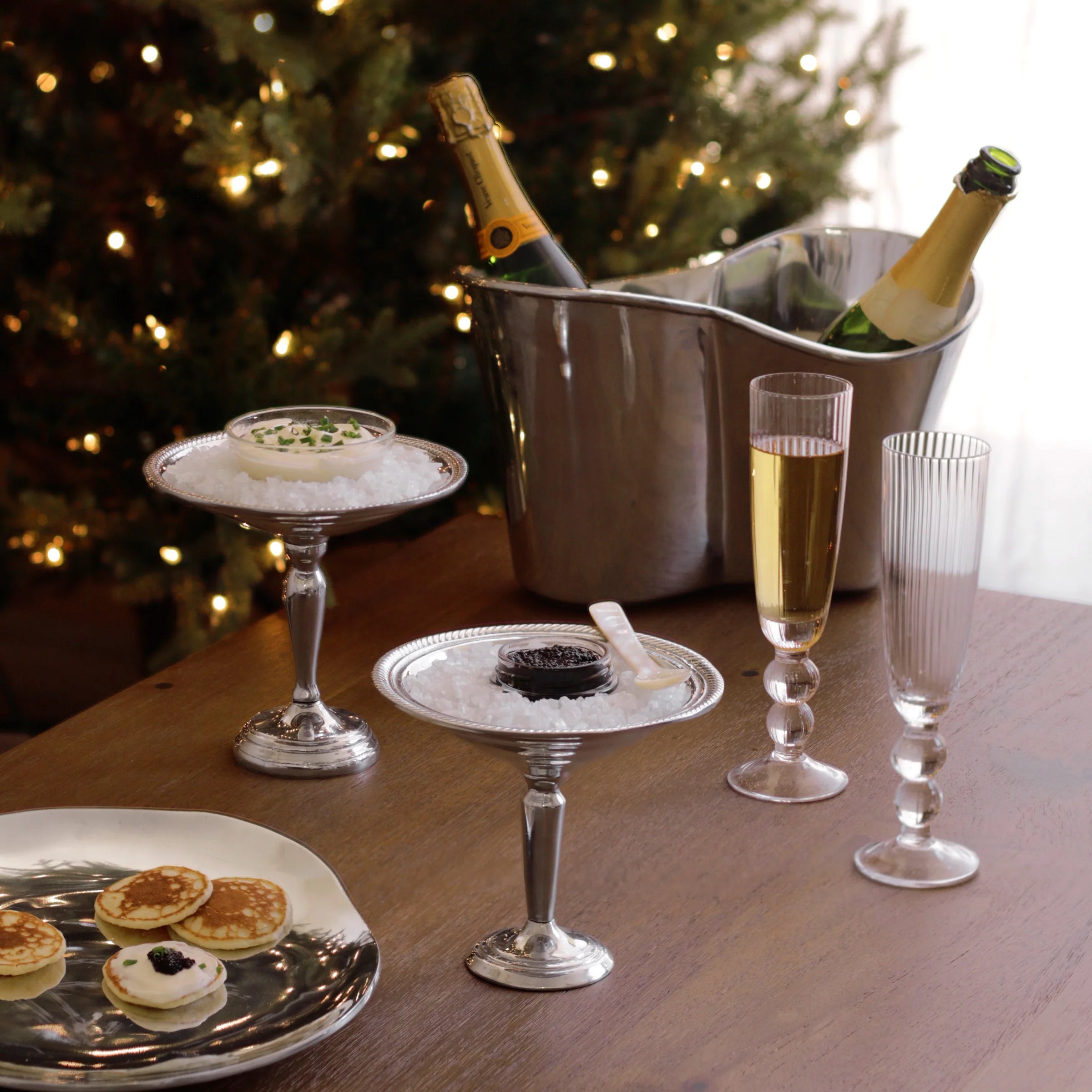 Venice Champagne Flutes (Set of 4)