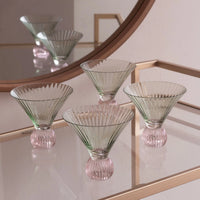 Glass Venice Martini (Set of 4)
