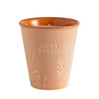 Tomato Vine Garden Pot Candle + Plantable Seed Paper Dust Covers