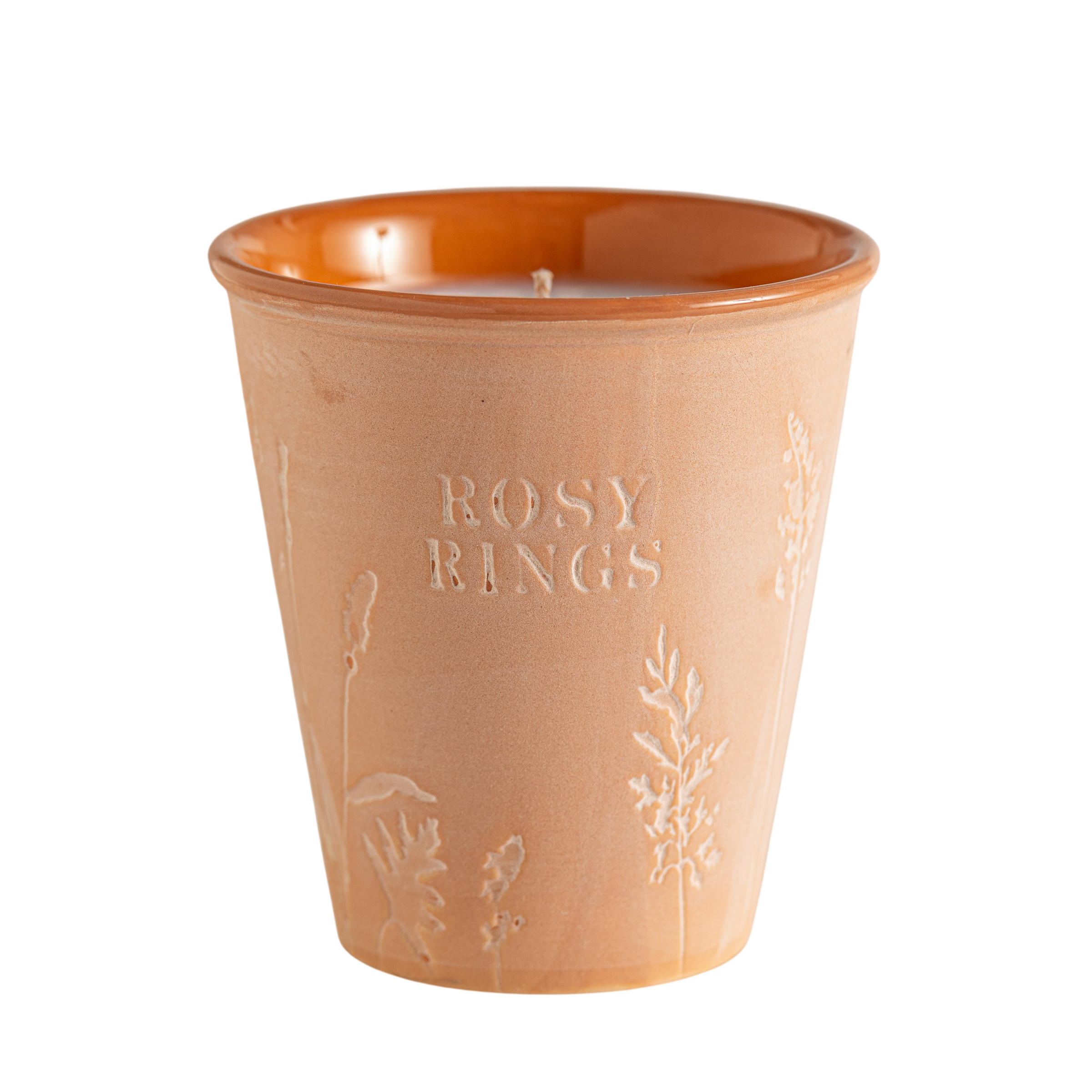 Tomato Vine Garden Pot Candle + Plantable Seed Paper Dust Covers