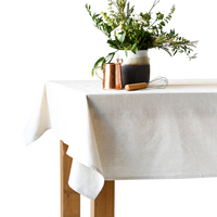 Neutral Linen Tablecloth