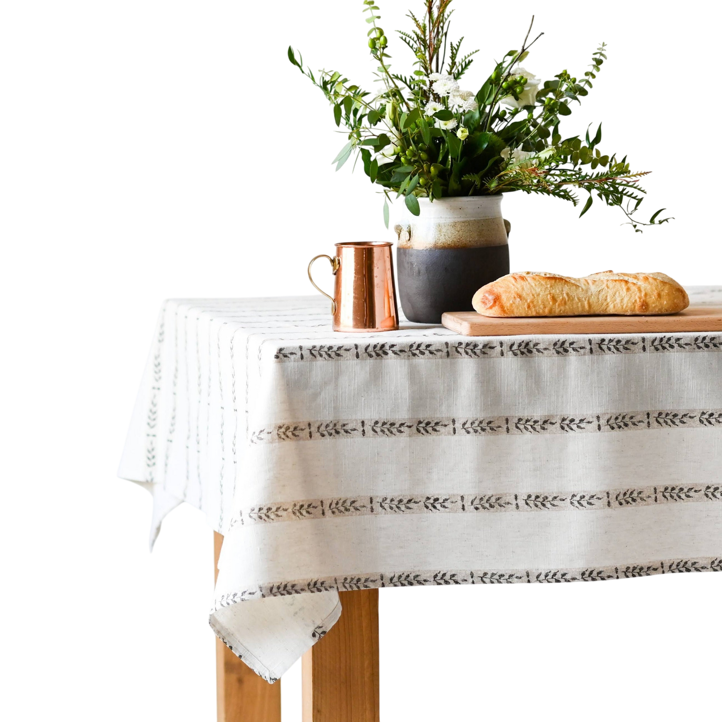 Walnut Leaf Tablecloth