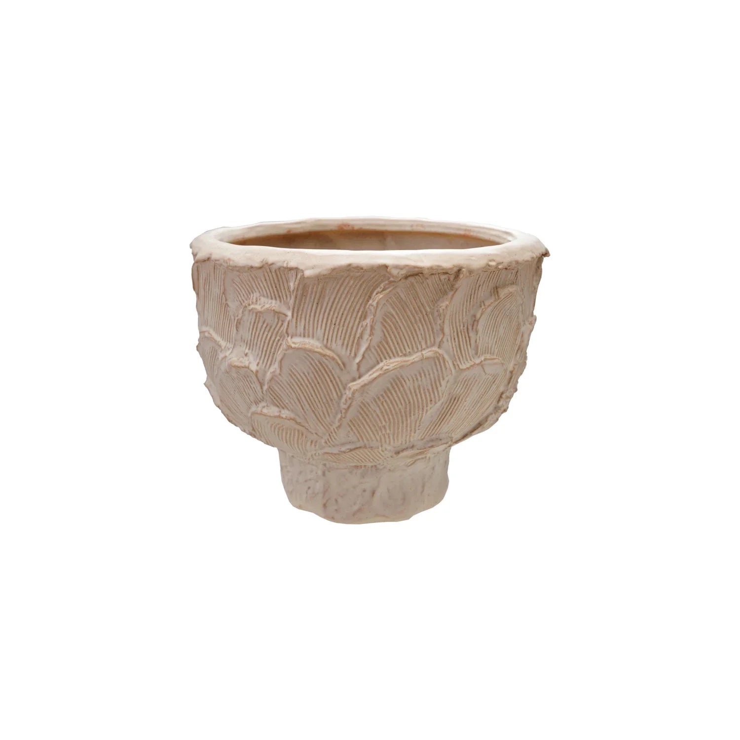 Gallo Textured Stoneware Planter