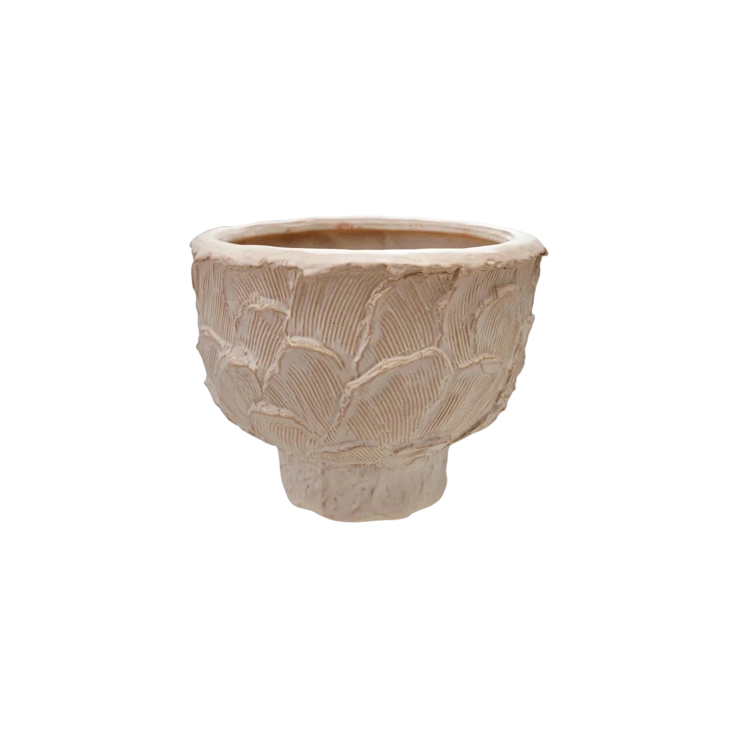 Gallo Textured Stoneware Planter
