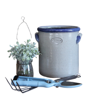 Rowe Pottery ½ Gallon Crock Simply