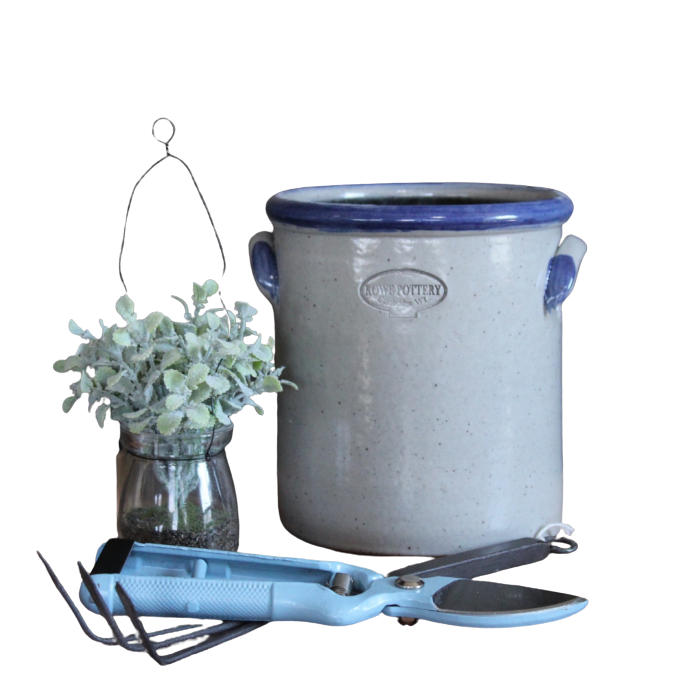 Rowe Pottery ½ Gallon Crock Simply