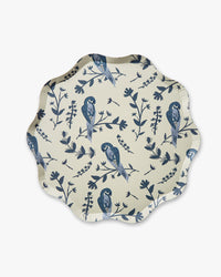 Garden Toile Dinner Plate Set of 12 - Bluebell