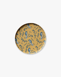Garden Toile Hors d'oeuvres Plate Set of 12 - Marigold