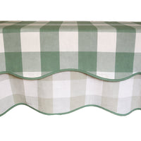Giardino Reversible Tablecloth in Verde/Blu