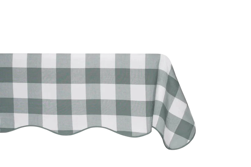 Giardino Reversible Tablecloth in Verde/Blu