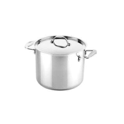 Glamour Diamond Deep Pot with Lid