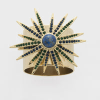 Starburst Napkin Rings - Lapis (Set of 2)