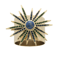 Starburst Napkin Rings - Lapis (Set of 2)