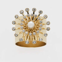 Pearl Star Napkin Rings (Set of 2)