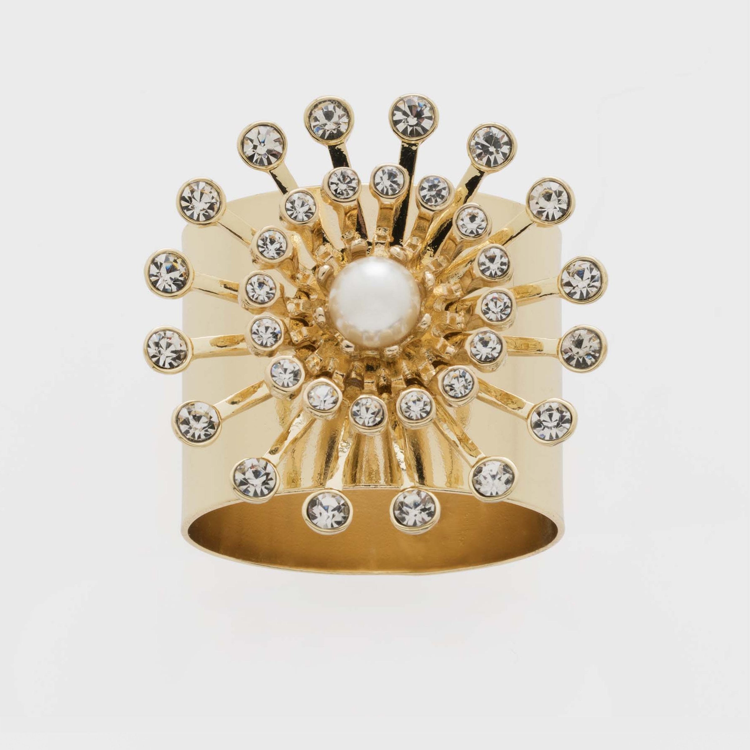 Pearl Star Napkin Rings (Set of 2)
