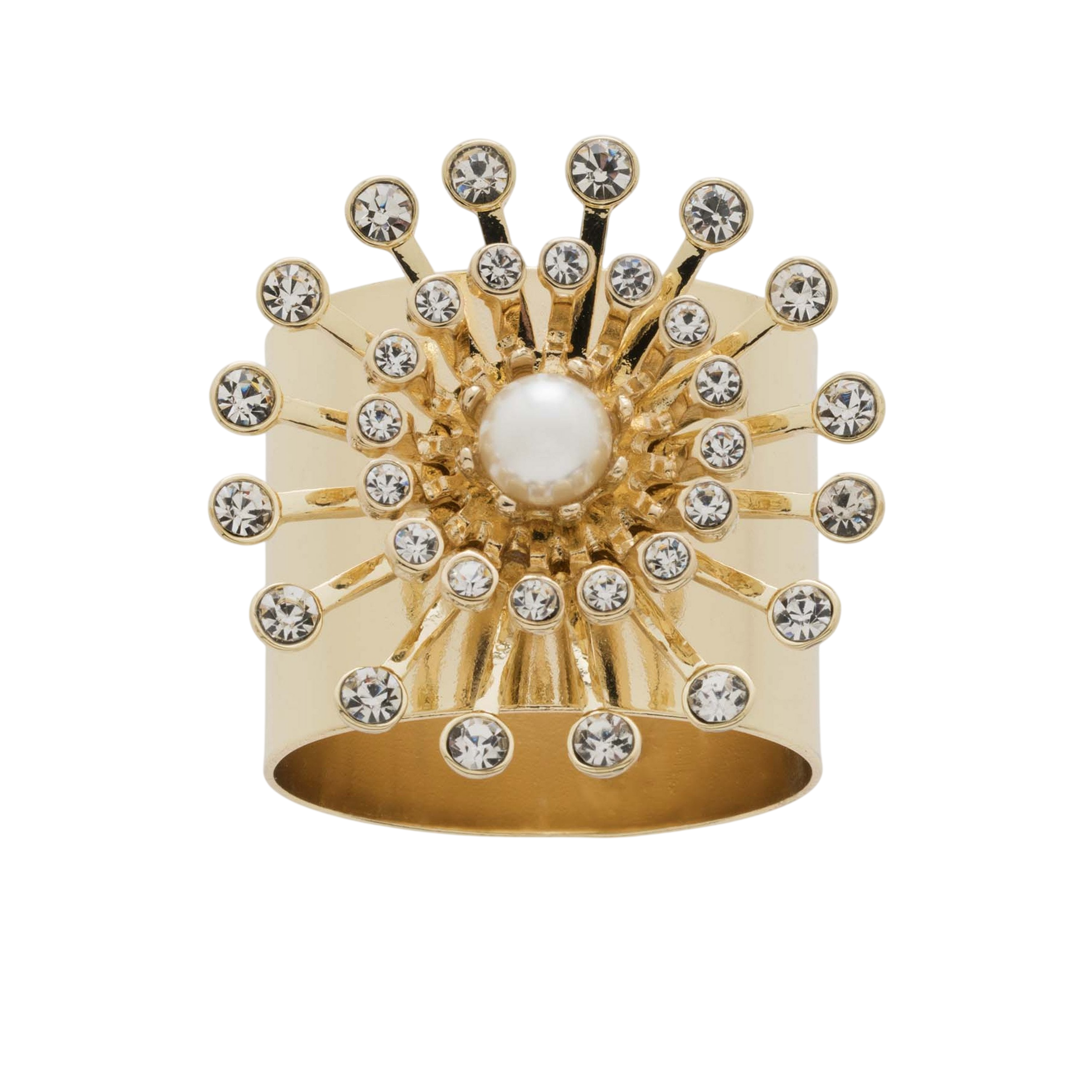 Pearl Star Napkin Rings (Set of 2)