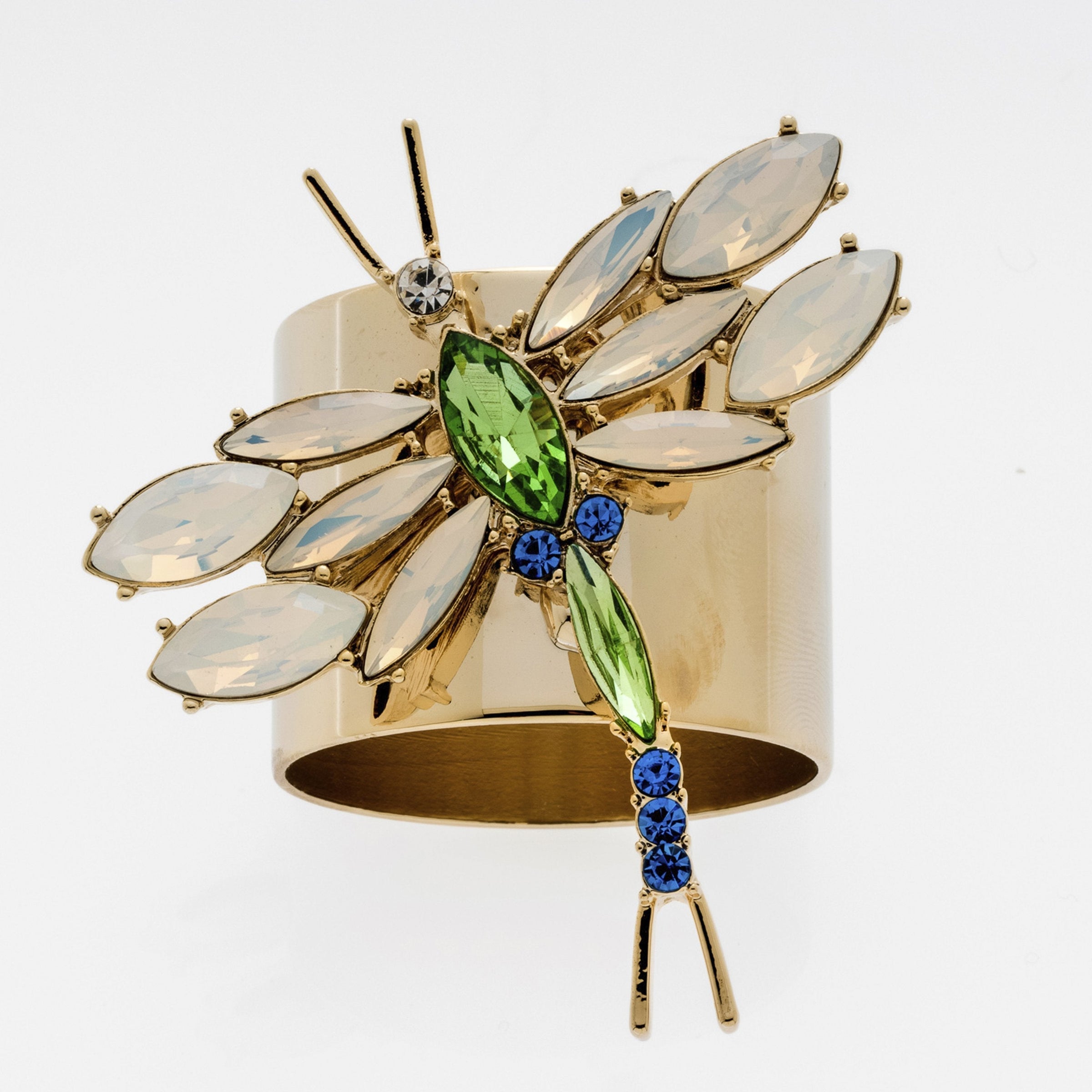 Dragonfly Napkin Rings - Opal (Set of 2)