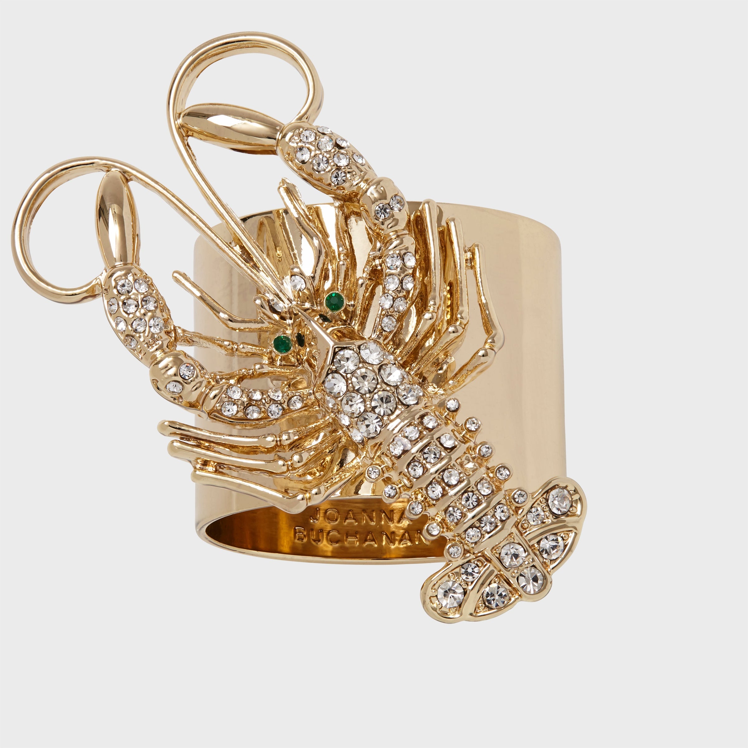 Sparkle Lobster Napkin Rings (Set of 2)