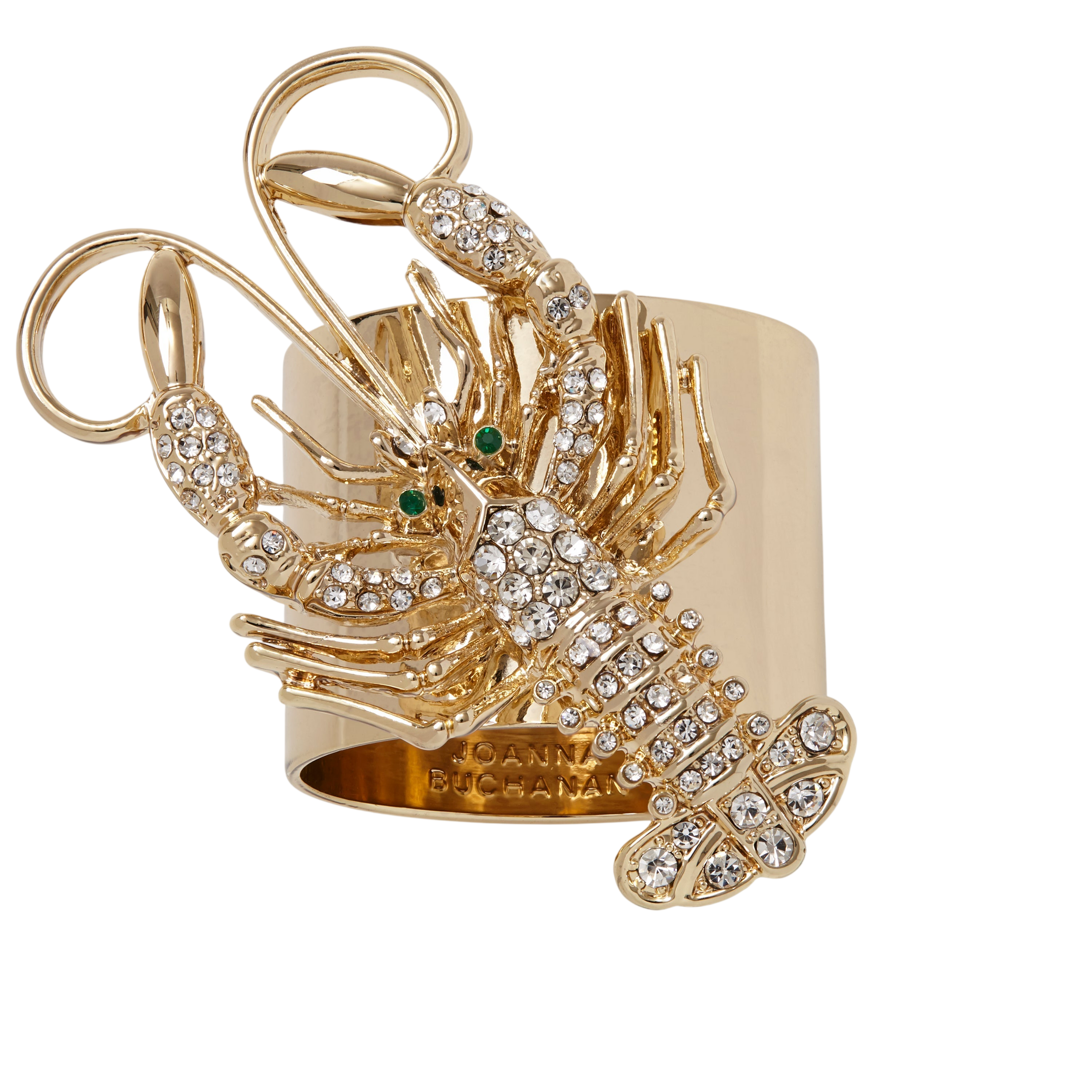 Sparkle Lobster Napkin Rings (Set of 2)