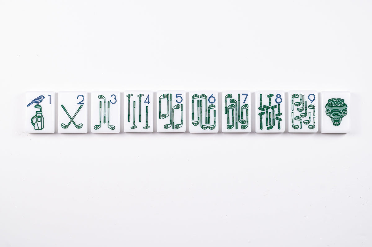 The Country Club Set - Mahjong Tiles