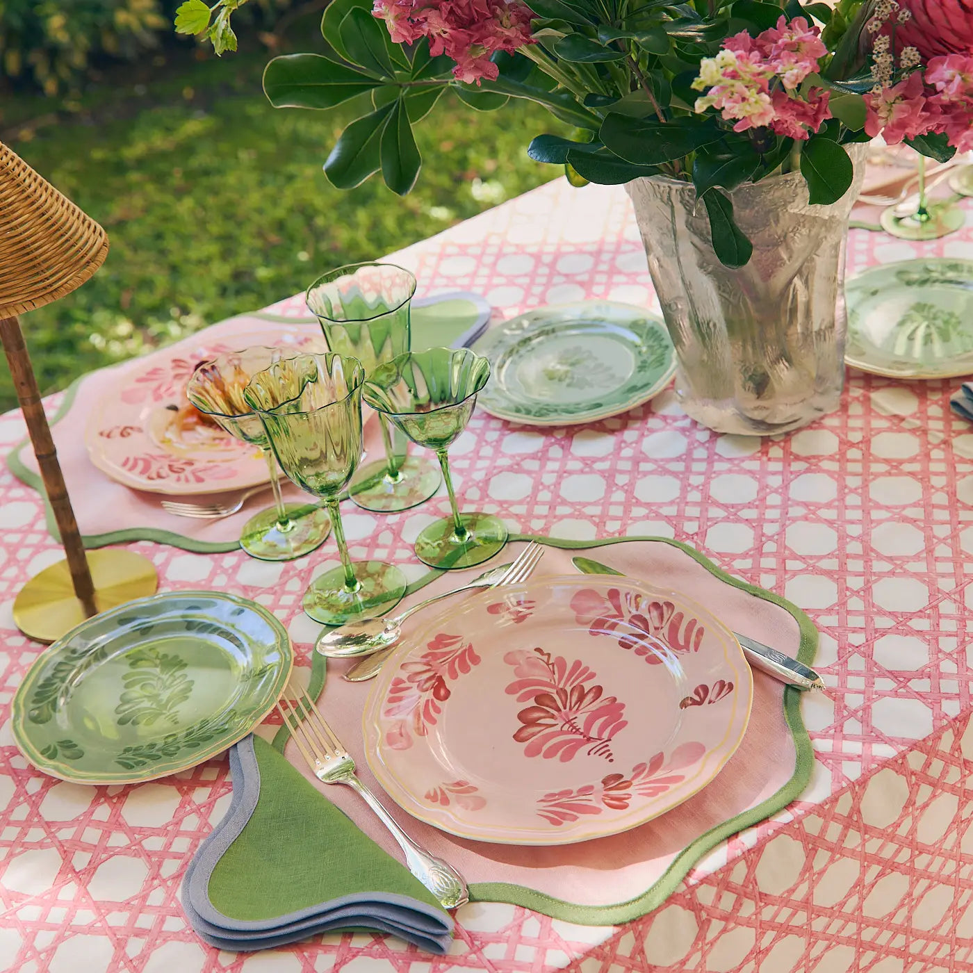 Gordes Green Dessert Plate (Set of 4)